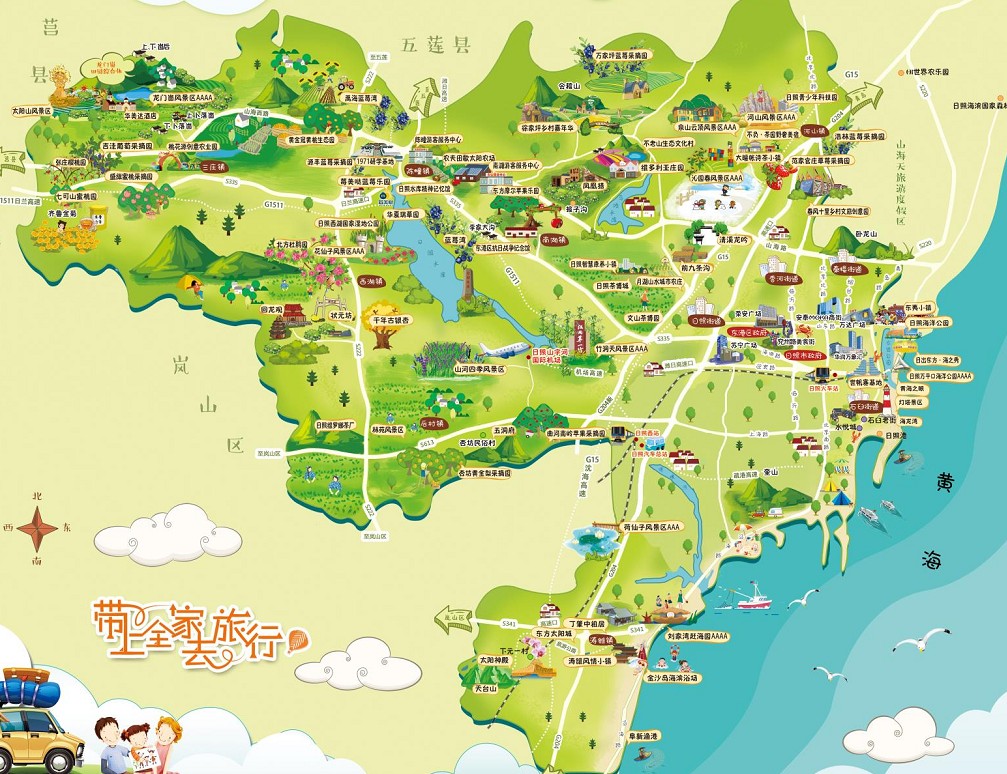 祁县景区使用手绘地图给景区能带来什么好处？